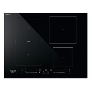 PLACA INDUÇÃO HOTPOINT HS1865CCPBF 7200W 4 ZONAS FLEXYDUO