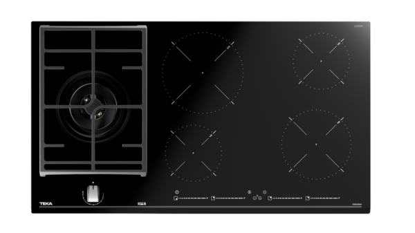 PLACA INDUCAO TEKA JZC95314ABNBK 90CM 4 ZONAS INDUÇÃO 1 GAS 7200W - Image 4