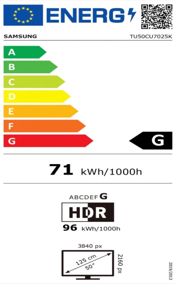TV LED 50 SAMSUNG TU50CU7025KXXC SMARTV 4K - Image 2