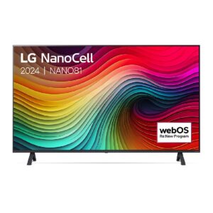 TV LED 43 LG 43NANO81T6A SMARTV 4K NANOCELL