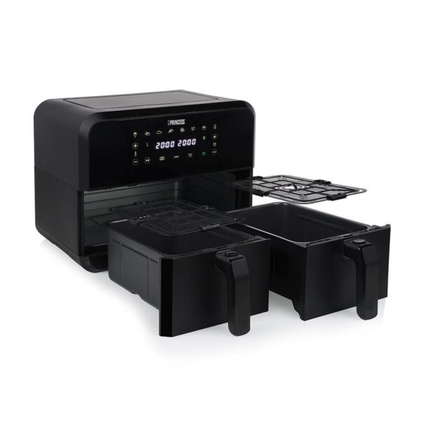 FRITADEIRA AIRFRYER PRINCESS 01.182068.01.001 8 LITROS 2 GAV - Image 2