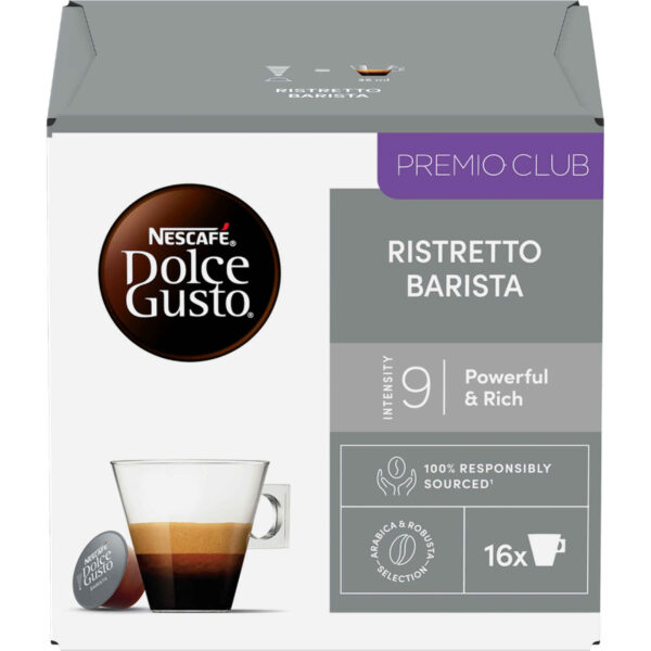 CAPSULA CAFE DOLCE GUSTO BARISTA MAC 16 CAPSULAS