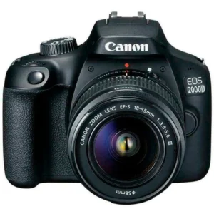 CAMARA FOTOGRAFICA CANON EOS2000D 18 55 DC III