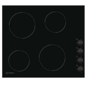 PLACA VITROCERAMICA RI860C 4 ZONAS COM BOTOES