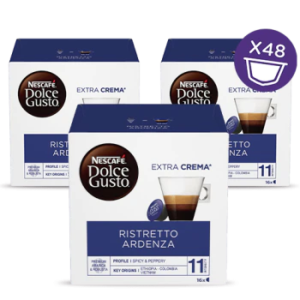 48 capsulas cafe Dolce Gusto RISTRETTO ARDENZA
