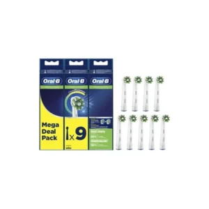 RECARGA ESCOVA DENTES ORAL B CROSSACTION MEGA 9X